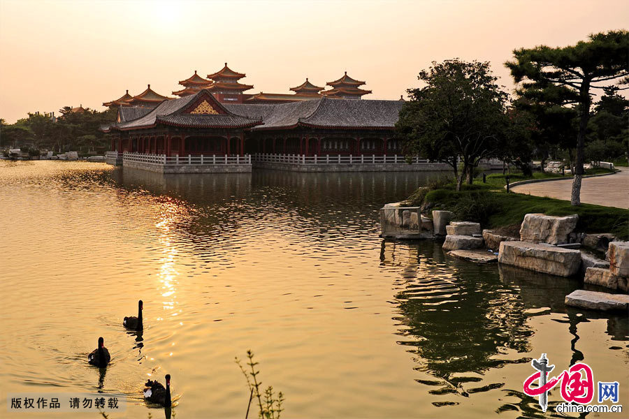 山东蓬莱三仙山风景区。中国网图片库 贾云龙摄影 山东蓬莱三仙山风景区。中国网图片库 贾云龙摄影