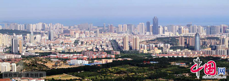 青岛西海岸新区城区街景 青岛西海岸新区城区街景