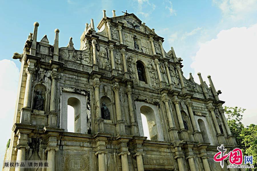 大三巴牌坊 大三巴牌坊