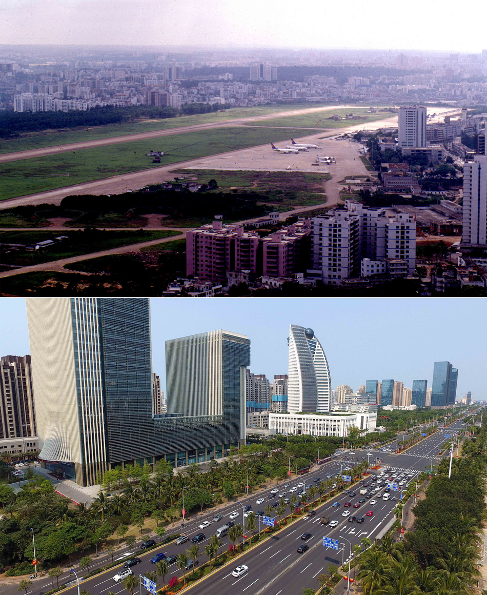 改革开放40周年|潮起海南,30年沧桑巨变(高清图集)